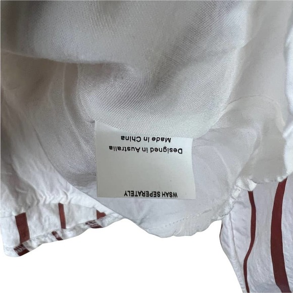 Showpo. Striped Crop Top - So Much to give Top Size 4 - Picture 12 of 15